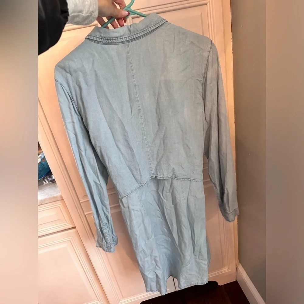 Sanctuary Light Blue Denim Shirt Dress Size L